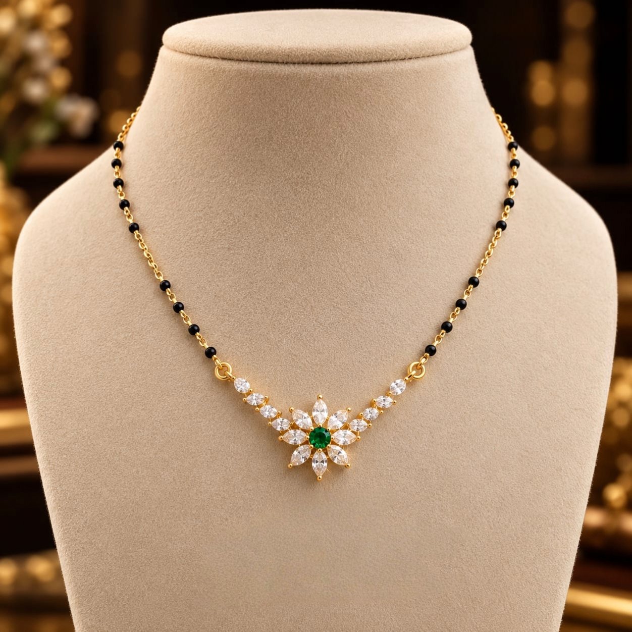 Diamond Black Beads