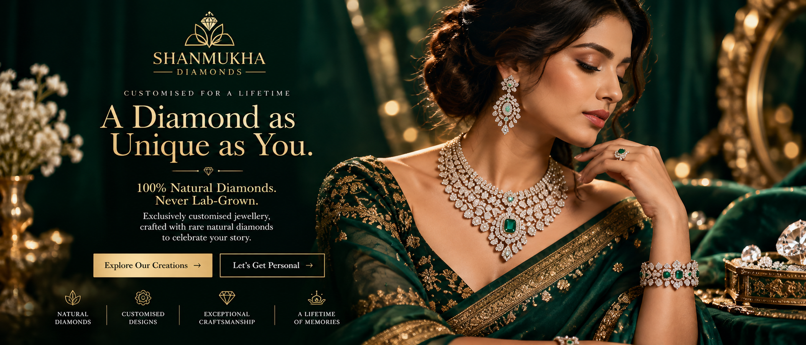Shanmukha Diamonds - Customization Specialist for Natural Diamond Jewellery